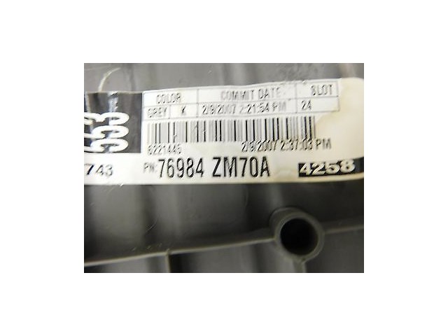 2007-2009 NISSAN QUEST OEM RIGHT FRONT PASSENGER SIDE DOOR SILL SCUFF PLATE