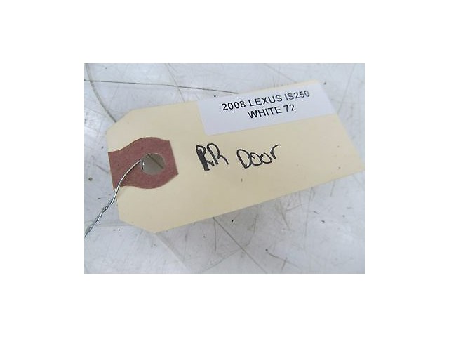 2006-2010 LEXUS IS250 XE20 OEM RIGHT REAR PASSENGER DOOR HANDLE WITH SPEAKER