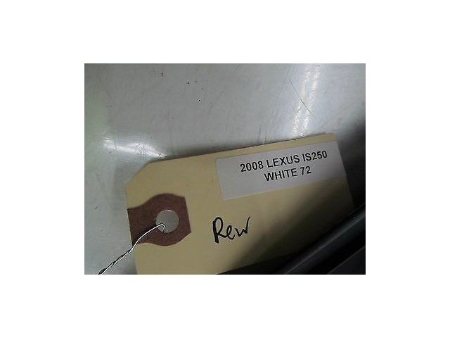  2006-2010 LEXUS IS250 XE20 OEM REAR DECK LID SPEAKER TRIM COVER