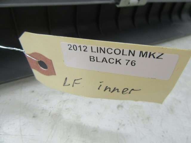 2010-2012 LINCOLN MKZ OEM LEFT FRONT INNER DOOR SILL SCUFF PLATE