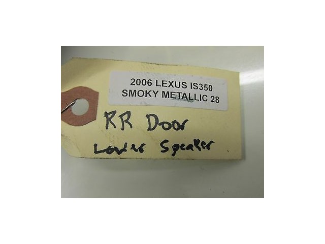 2006-2008 LEXUS IS350 IS250 XE20 OEM RIGHT REAR PASSENGER SIDE DOOR SPEAKER
