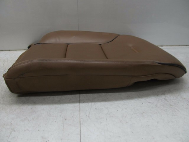 2004-2008 AUDI A8L W12 OEM RIGHT REAR PASSENGER UPPER SEAT CUSHION LEATHER BROWN