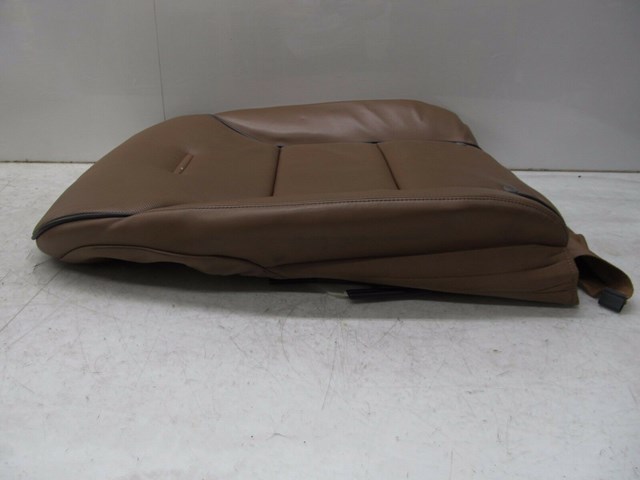 2004-2008 AUDI A8L W12 OEM RIGHT REAR PASSENGER UPPER SEAT CUSHION LEATHER BROWN