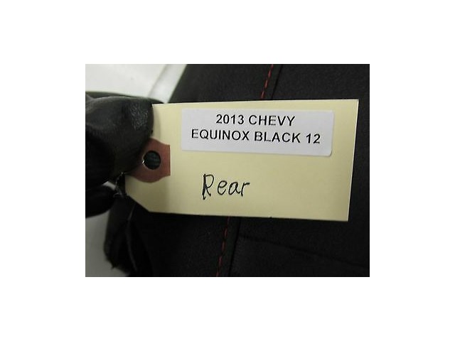 2010-2013 CHEVY EQUINOX LS OEM RIGHT REAR BACK UPPER SEAT CUSHION (JET BLACK)
