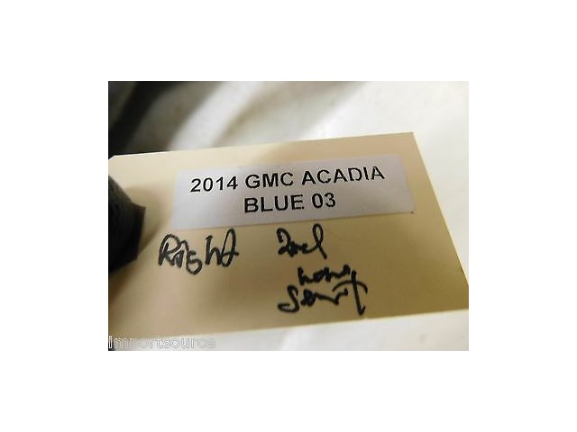 2013-2015 GMC ACADIA OEM RIGHT PASSENGER SIDE 2ND ROW UPPER SEAT CUSHION