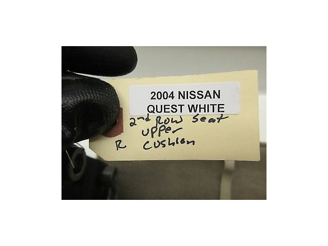 2004-2006 NISSAN QUEST OEM RIGHT CENTER 2ND ROW UPPER SEAT CUSHION