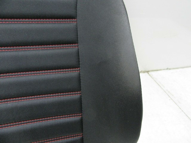 2013-2016 FORD FUSION OEM SE RIGHT FRONT PASSENGER SEAT UPPER CUSHION BLACK RED