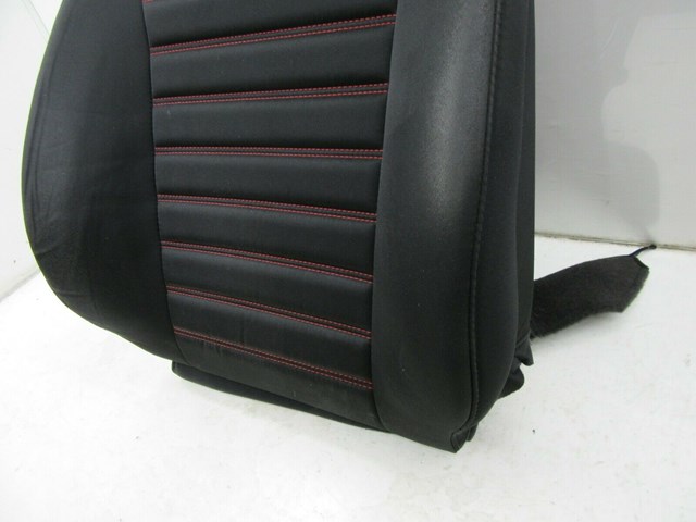 2013-2016 FORD FUSION OEM SE RIGHT FRONT PASSENGER SEAT UPPER CUSHION BLACK RED