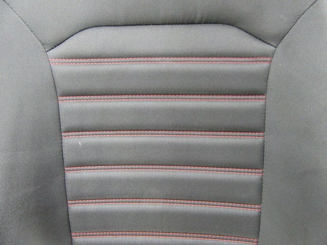 2013-2016 FORD FUSION OEM SE RIGHT FRONT PASSENGER SEAT UPPER CUSHION BLACK RED