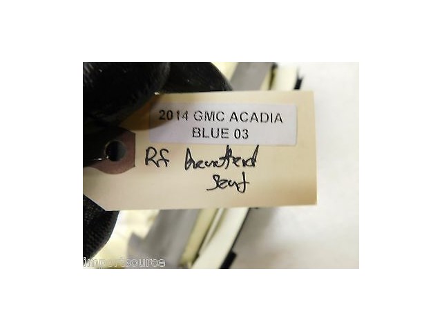 2013-2015 GMC ACADIA OEM RIGHT FRONT PASSENGER SIDE LOWER HEATED SEAT CUSHION