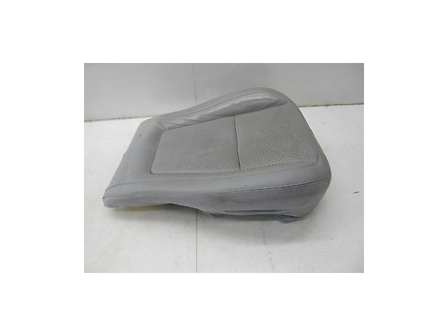 2009-2011 JAGUAR XF OEM LEFT FRONT LOWER SEAT CUSHION GRAY PERFORATED LEATHER 