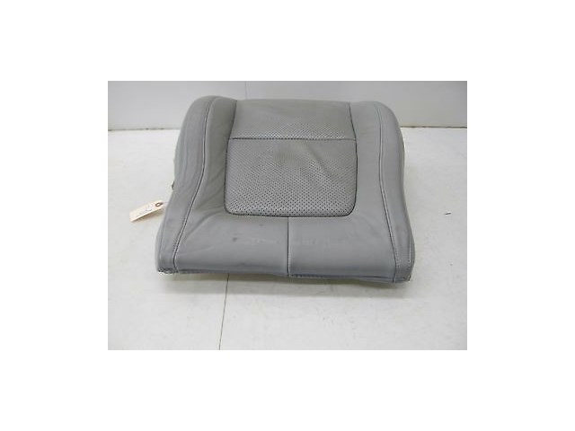 2009-2011 JAGUAR XF OEM LEFT FRONT LOWER SEAT CUSHION GRAY PERFORATED LEATHER 