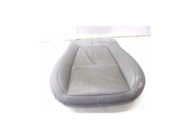 2009-2011 JAGUAR XF OEM LEFT FRONT LOWER SEAT CUSHION GRAY PERFORATED LEATHER 