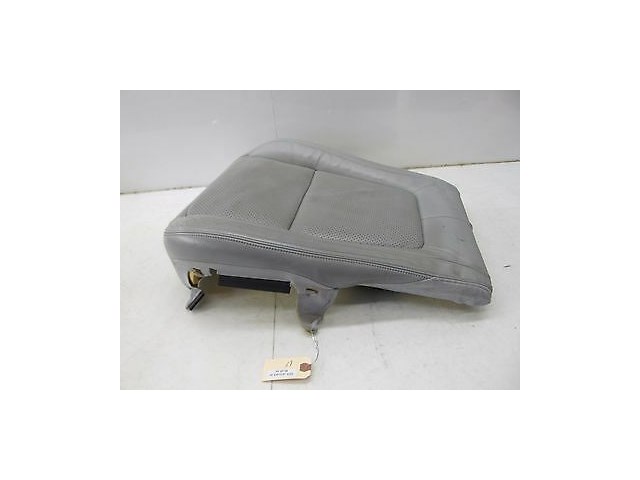 2009-2011 JAGUAR XF OEM LEFT FRONT LOWER SEAT CUSHION GRAY PERFORATED LEATHER 