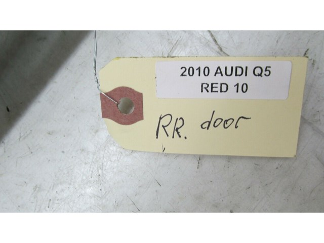 2009-2012 AUDI Q5 8R OEM RIGHT REAR PASSENGER SIDE DOOR WINDOW REGULATOR  