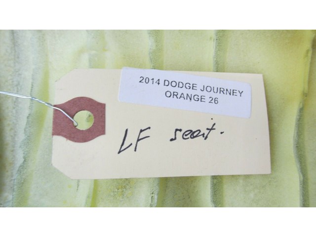 2011-2018 DODGE JOURNEY OEM LEFT FRONT DRIVER LOWER SEAT CUSHION BLACK CLOTH