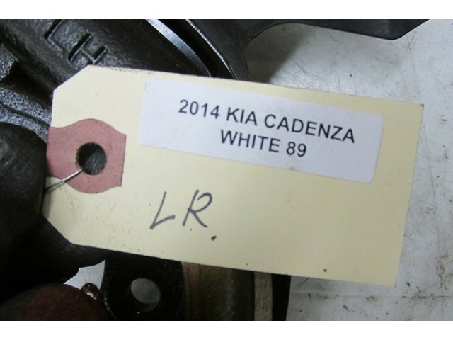 2014-2016 KIA CADENZA OEM LEFT REAR BRAKE DUST SHIELD 
