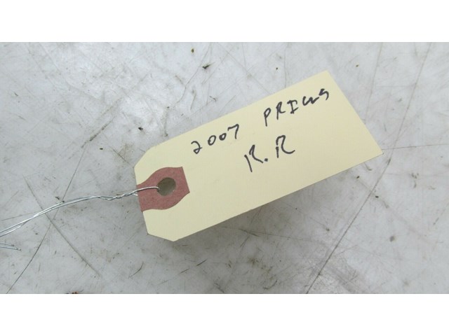 2004-2009 TOYOTA PRIUS OEM RIGHT REAR PASSENGER DOOR WINDOW REGULATOR W/MOTOR