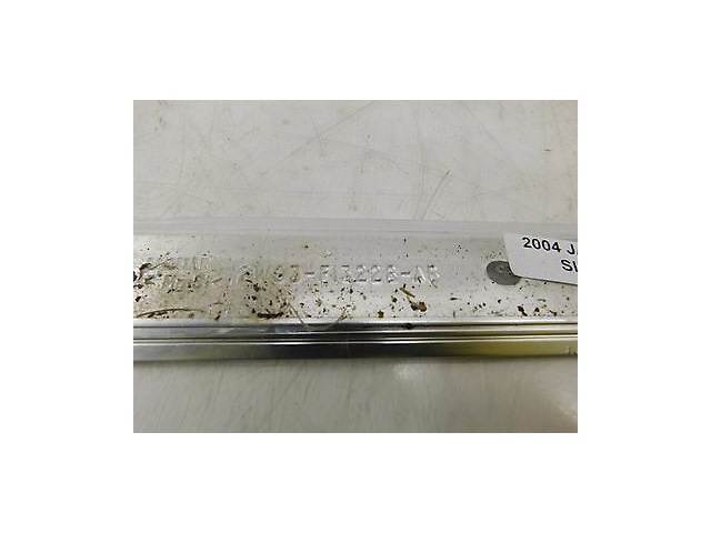 2004-2007 JAGUAR XJ8 X350 OEM RIGHT REAR DOOR SILL TRIM