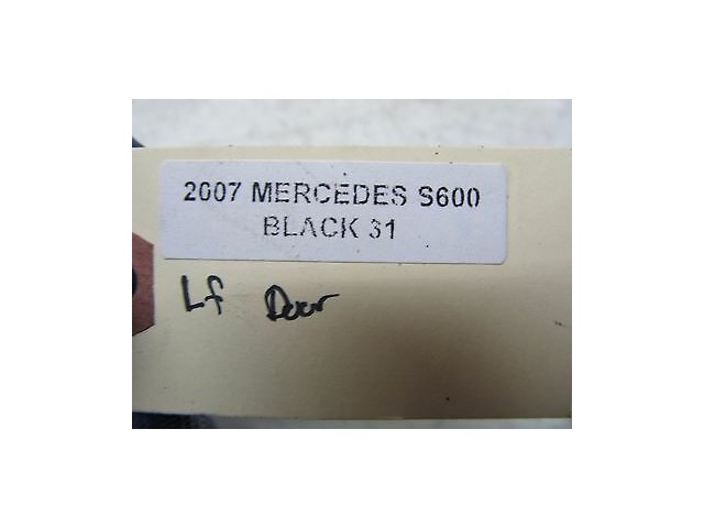 2007-2009 MERCEDES S600 W221 OEM LEFT FRONT DRIVER OUTER DOOR SILL TRIM