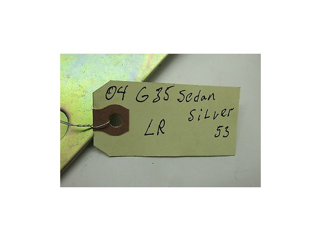 2003-2004 INFINITI G35 SEDAN OEM LEFT REAR AUTOMATIC DOOR WINDOW REGULATOR