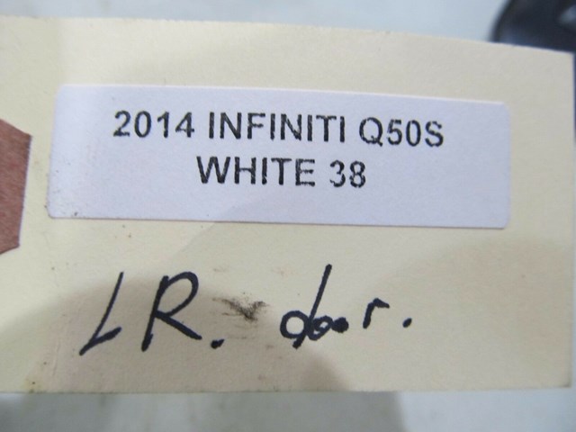 2014-2016 INFINITI Q50 OEM LEFT REAR DRIVER SIDE DOOR WINDOW REGULATOR ACTUATOR