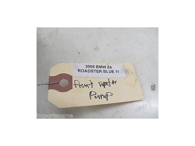 2003-2005 BMW Z4 E85 OEM FRONT WATER PUMP PULLEY 