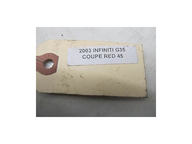 2003-2004 INFINITI G35 COUPE OEM ENGINE COOLING WATER PUMP ASSEMBLY