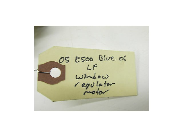 2003-2006 MERCEDES BENZ E500 W211 OEM LEFT FRONT WINDOW REGULATOR MOTOR