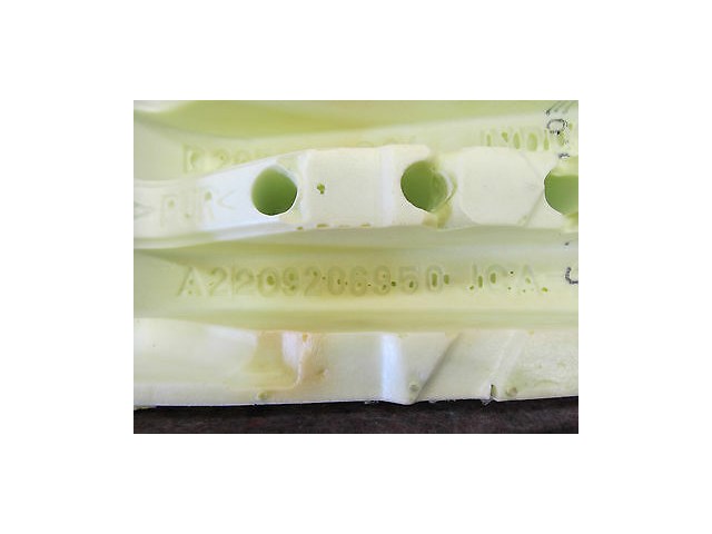 2003-2006 MERCEDES BENZ S500 W220 OEM REAR BOTTOM CENTER SEAT CUSHION SKIN