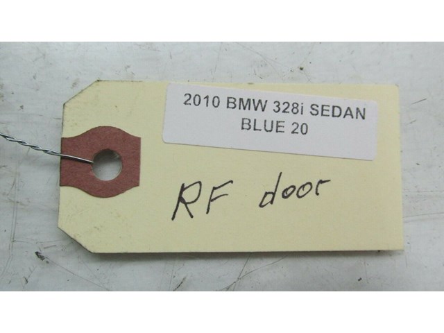 2007-2011 BMW 328i E90 OEM RIGHT FRONT DOOR WINDOW REGULATOR 