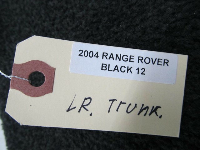 2003-2006 RANGE ROVER HSE OEM LEFT REAR TRUNK CARPET DOOR LID 