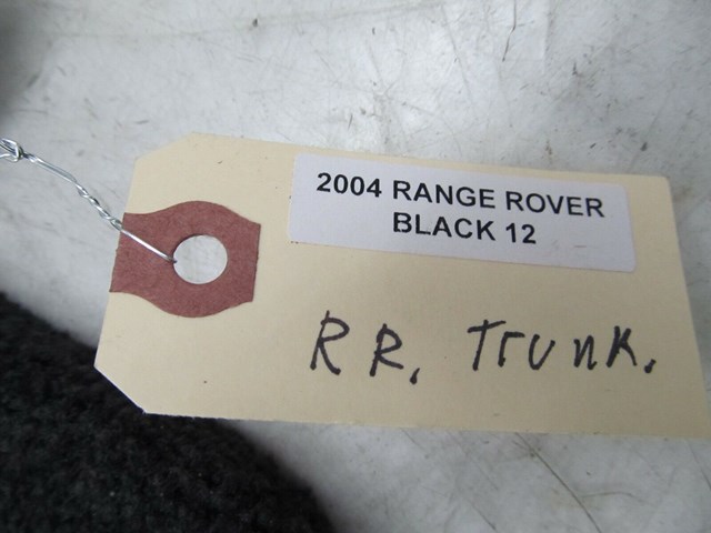 2003-2006 RANGE ROVER HSE OEM RIGHT REAR TRUNK CARPET DOOR LID 