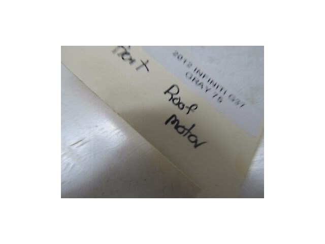 2009-2013 INFINITI G37 OEM FRONT SUNROOF MOTOR 