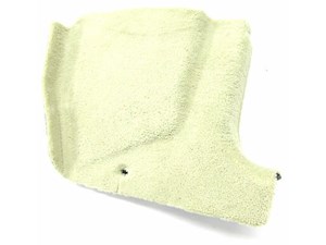 2004-2006 MERCEDES BENZ SL600 R230 OEM RIGHT SIDE FRONT KICK PANEL TAN CARPET