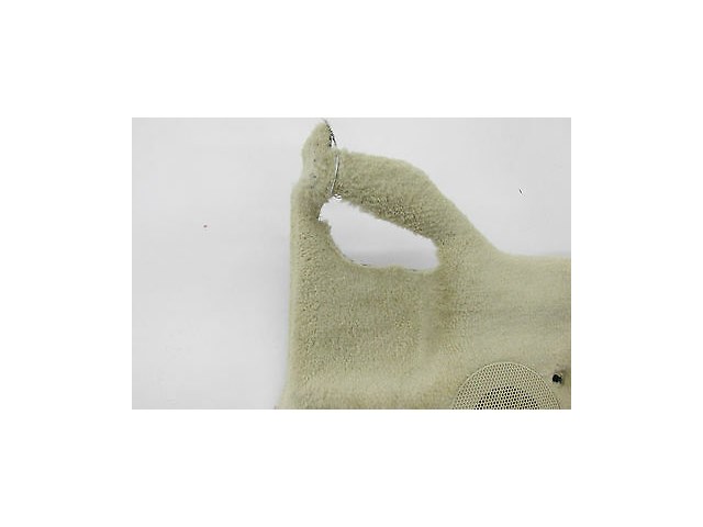 2004-2006 MERCEDES BENZ SL600 R230 OEM LEFT SIDE FRONT KICK PANEL TAN CARPET