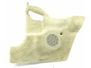 2004-2006 MERCEDES BENZ SL600 R230 OEM LEFT SIDE FRONT KICK PANEL TAN CARPET