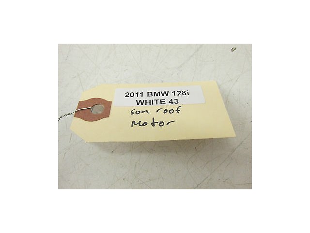 2011-2013 BMW 128i E82 OEM SUN ROOF SUNROOF MOTOR