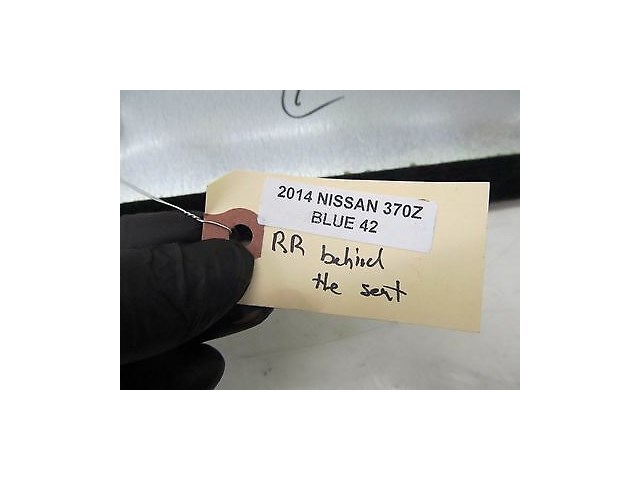 2009-2015 NISSAN 370Z COUPE OEM RIGHT REAR LOWER COMPARTMENT CARPET FLOORBOARD