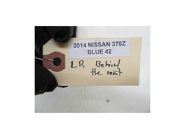 2009-2015 NISSAN 370Z COUPE OEM LEFT REAR LOWER COMPARTMENT CARPET FLOORBOARD