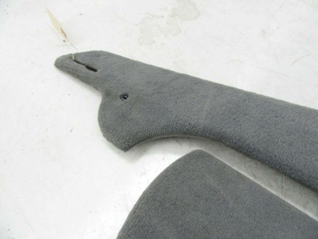 2007-2010 BMW X5 E70 OEM RIGHT OF CENTER CONSOLE CARPET TRIM COVER GRAY