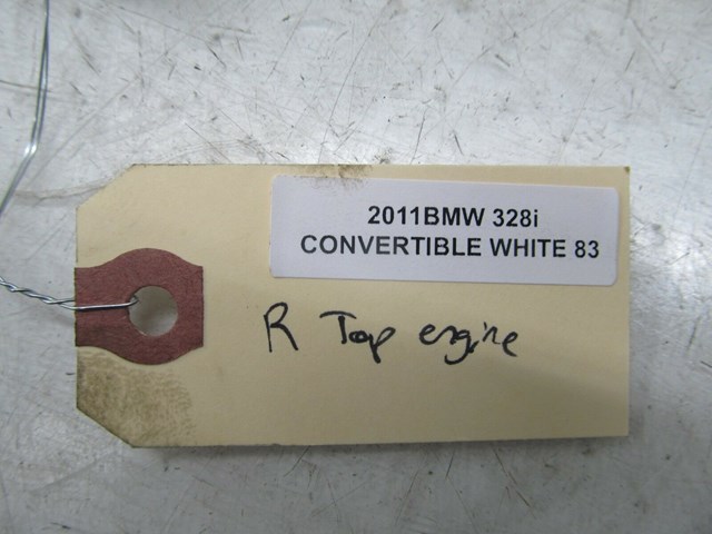  2009-2013 BMW 328i E93 E92 LCI OEM RIGHT SIDE ENGINE EGR VALVE 