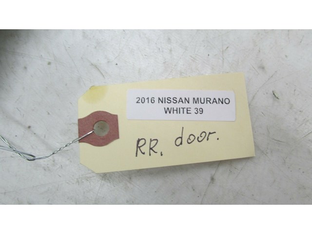 2015-2019 NISSAN MURANO OEM RIGHT REAR DOOR WINDOW REGULATOR 