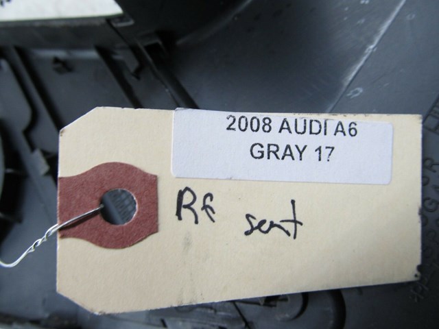 2005-2008 AUDI A6 C6 OEM RIGHT FRONT LOWER SEAT TRIM COVER 