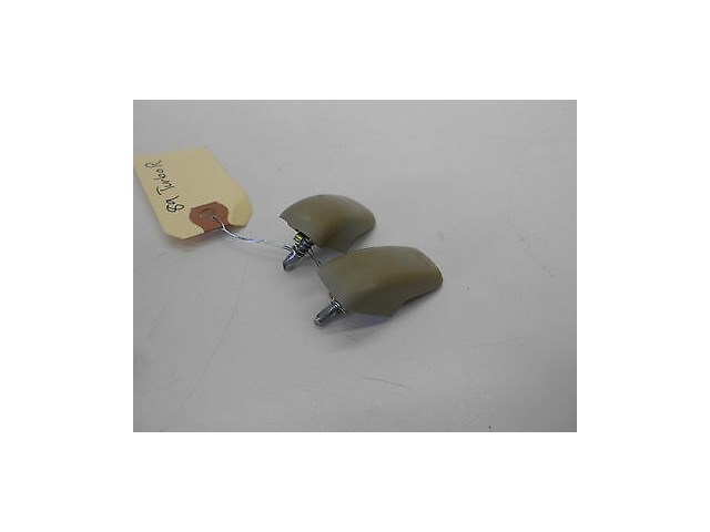 1989 BENTLEY TURBO R OEM SUN VISOR CLIPS HOOKS LEFT AND RIGHT SIDE TAN COLOR