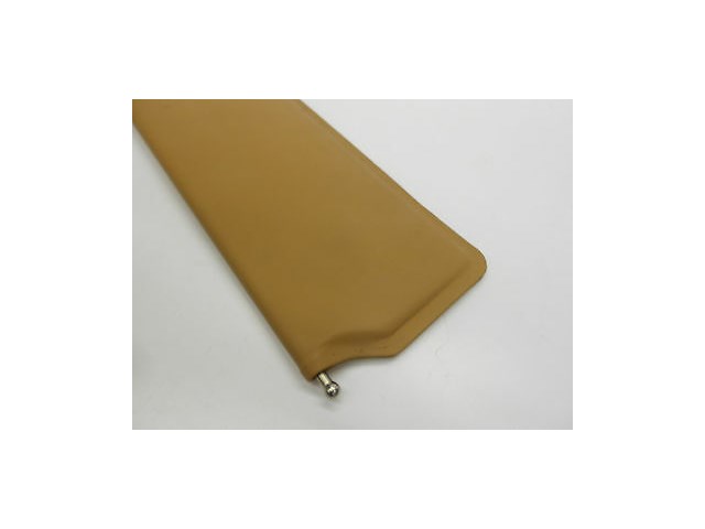 1989 BENTLEY TURBO R OEM LEFT SIDE DRIVERS SUN VISOR SUNVISOR LEATHER TAN COLOR