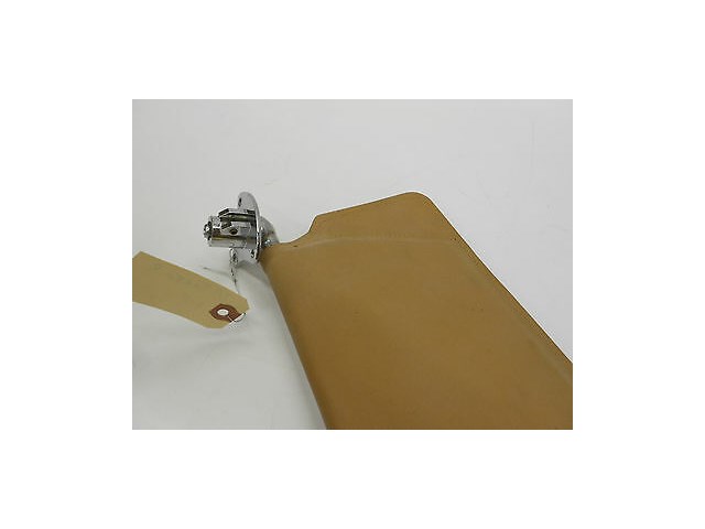 1989 BENTLEY TURBO R OEM LEFT SIDE DRIVERS SUN VISOR SUNVISOR LEATHER TAN COLOR