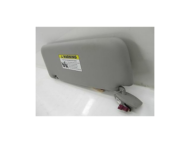 2008-2010 BMW 535xi 528 E60 OEM RIGHT SIDE FRONT SUN VISOR SHADE GRAY W/ MIRROR