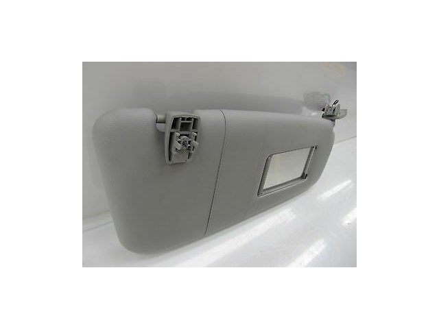 2008-2010 BMW 535xi 528 E60 OEM RIGHT SIDE FRONT SUN VISOR SHADE GRAY W/ MIRROR