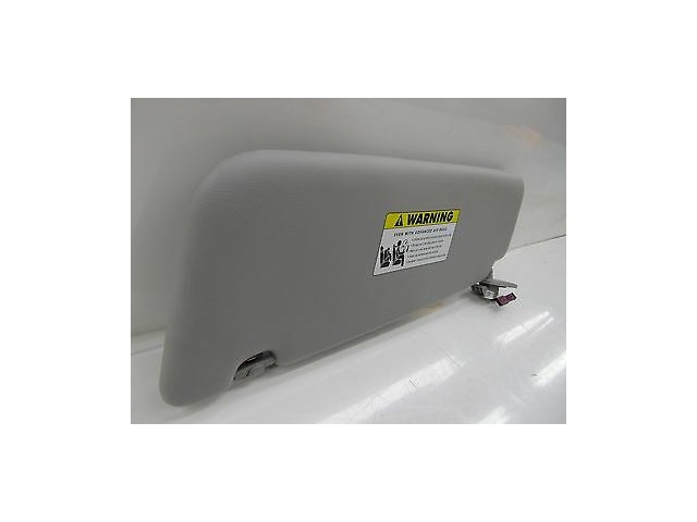 2008-2010 BMW 535xi 528 E60 OEM RIGHT SIDE FRONT SUN VISOR SHADE GRAY W/ MIRROR